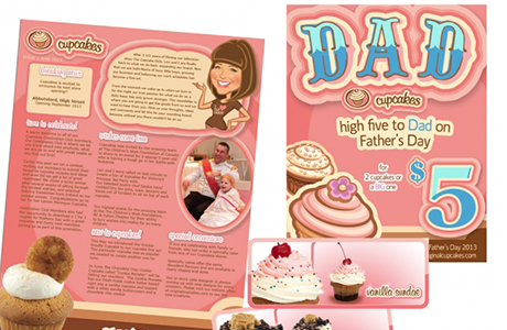 Cupcake Girls | Branded Collateral