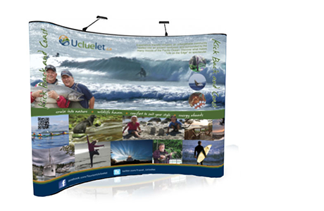 District of Ucluelet | Large Format Tradeshow Booth Design