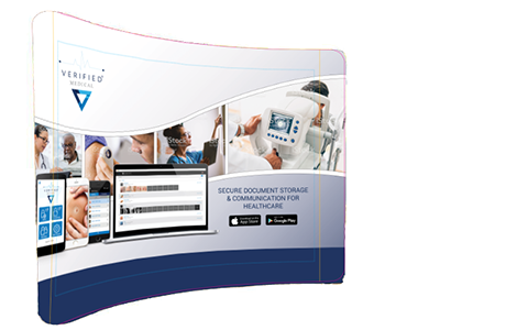 Verified Medical | Large Format Tradeshow Booth Design